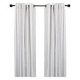 thumbnail image 3 of UTOPIA ALLEY Wall Mounted 3/4 Inch Curtain Rod - Curtain Rods For Windows 28 to 48 Inch, Adjustable Drapery Rods, Black Curtain Rods, Bedroom Curtain Rods, Tapestry Poles (Black, 28"-48"), 3 of 9
