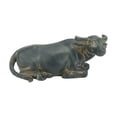 thumbnail image 1 of --Ornement Ornements Vache Bonsaï Figurine Décorative Statue pour Bureau Bureau Fée Allongée, 1 of 8