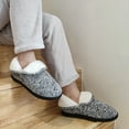 thumbnail image 7 of VONMAY Women's Fuzzy Slippers Booties Indoor Outdoor House Shoes, 7 of 7