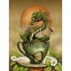 thumbnail image 1 of 5D DIY dragón abstracto completo redondo diamante pintura decoración de la pared artesanías de diamantes de imitación Hugtrwg Para estrenar, 1 of 9