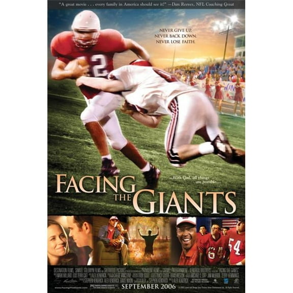 Facing the Giants Movie Poster - 27 x 40 in.