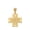 Yellow, variant on 10k Yellow Gold Woven Celtic Cross Pendant / Necklace (16 Inches)