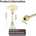 thumbnail image 2 of 3 Inch Universal Gas Valve Key, Universal Valve Key for Gas Fireplaces, Fits 1/4" and 5/16" Replacement Gas Valve Stems, for Fire Pit and Fireplace, Outdoor Gas Fireplace (2 PCS), 2 of 7