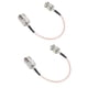 thumbnail image 3 of Conjunto de Cable coaxial NikouMX 2 piezas Cable de puente M hembra a BNC macho, 3 of 8