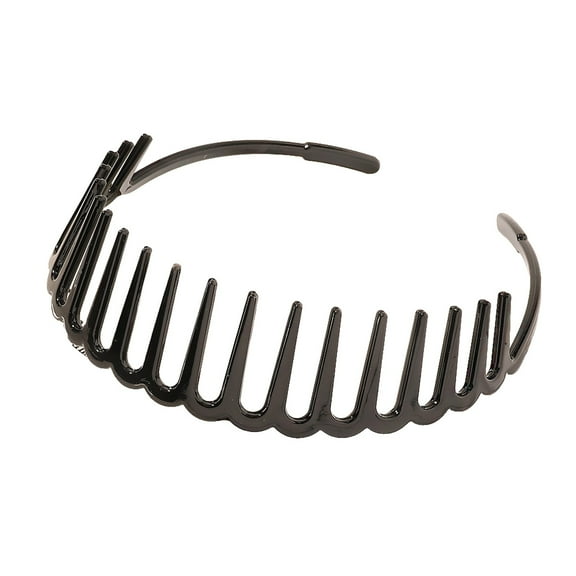 JIaleilei Toothed Headband Pressure Broken Headband Simple Black Brown Face Lace Headband Spiral Hair Ties Colorful Kids