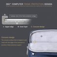 thumbnail image 3 of Funda impermeable para portátil Voova para MacBook de 14 a 15 pulgadas, color azul, 3 of 7