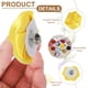thumbnail image 3 of Uxcell 16 Pcs Flores de Solapa para Trajes de Hombre, Pin de Solapa de 2 Pulgadas para Hombres, Rosas de Tela Satinada Artificial para Broches Boutonnieres para Bodas, Fiestas, Ceremonias, Amarillo, 3 of 7