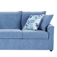 thumbnail image 6 of Pemberly Row Fabric Sofa with 4 Accent Pillows in Blue Slate, 6 of 6