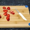 thumbnail image 3 of Chef Craft Select Paring Knife Set, 2.5 Inch Blade 6 Inches in Length 4 Piece Set, Stainless Steel/Black, 3 of 5