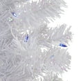 thumbnail image 2 of Northlight Pre-Lit Medium Rockport White Pine Artificial Christmas Tree - 4' - Blue Lights, 2 of 6