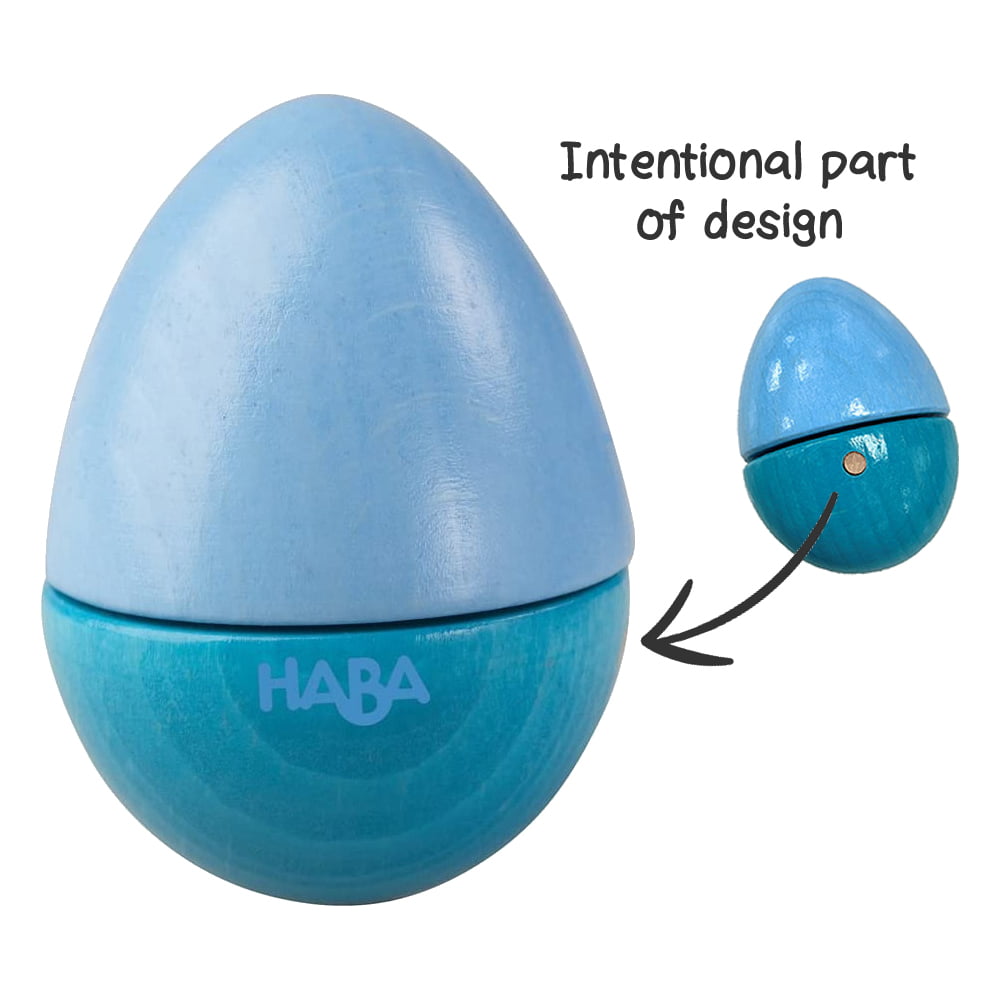 made in GERMANY Details about   Haba Wooden TOY Eggs In Carton 