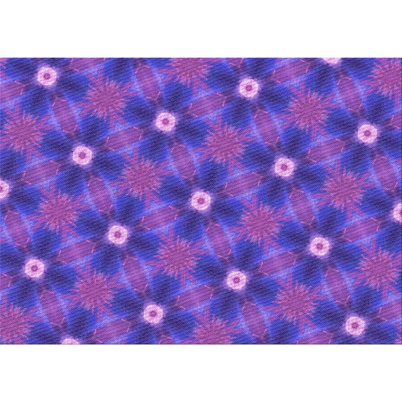 Ahgly Company Indoor Rectangle Patterned Aztech Purple Area Rugs, 2' x 4'