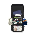 thumbnail image 5 of Secure Travel Neck Wallet Passport Holder Adjustable Strap For Men & Women 6*7.5in Two Sugar Skull, 5 of 6