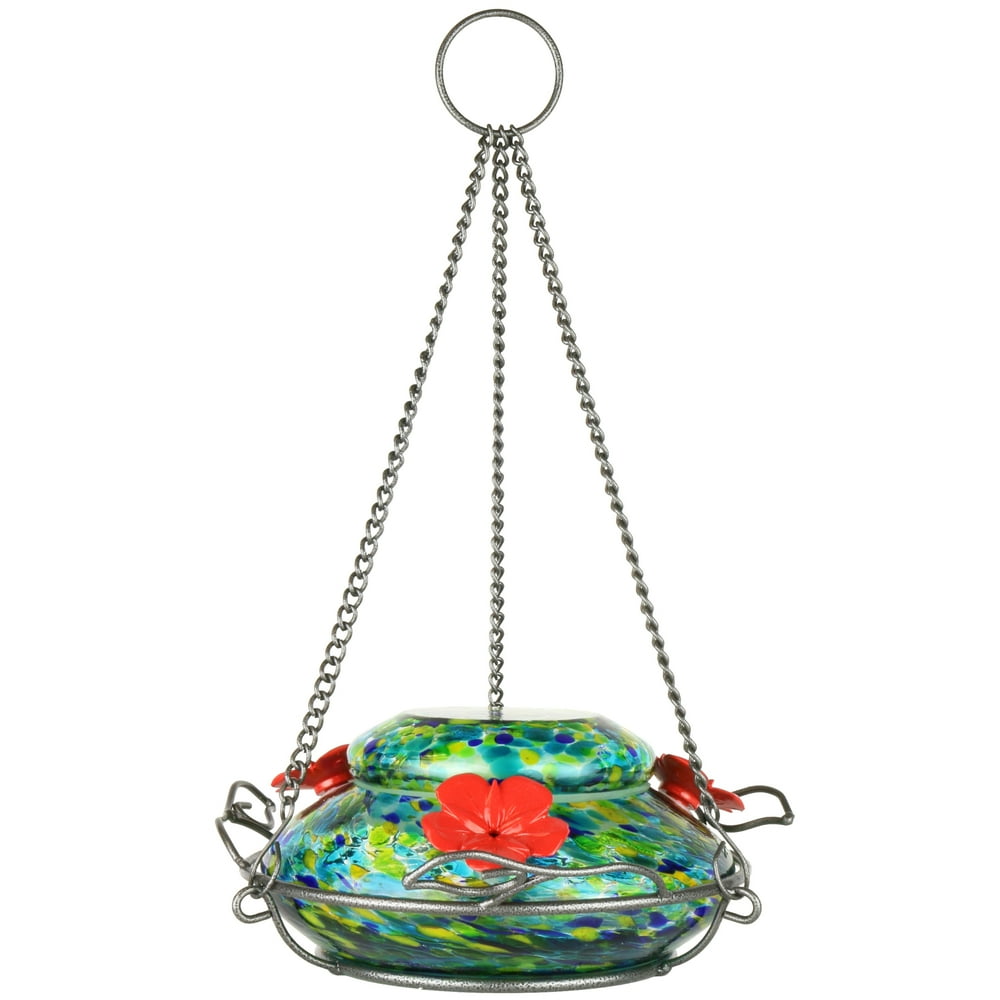 Wild Wings Spring Rain Illuminated Hummingbird Feeder - Walmart.com
