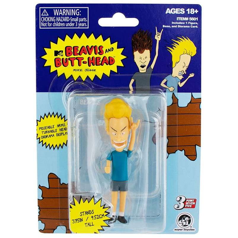 No. 19 Beavis and Butt-head フィギュア カエル付き No. 19 Beavis and Butt-head フィギュア カエル付き No. 19