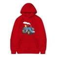 thumbnail image 3 of CONFREE Toddler Baby Boys Hoodie Long Sleeve Boys Pullover Hoodies Cartoon Car Soft Fall Winter Hooded Sweatshirt, 3 of 5