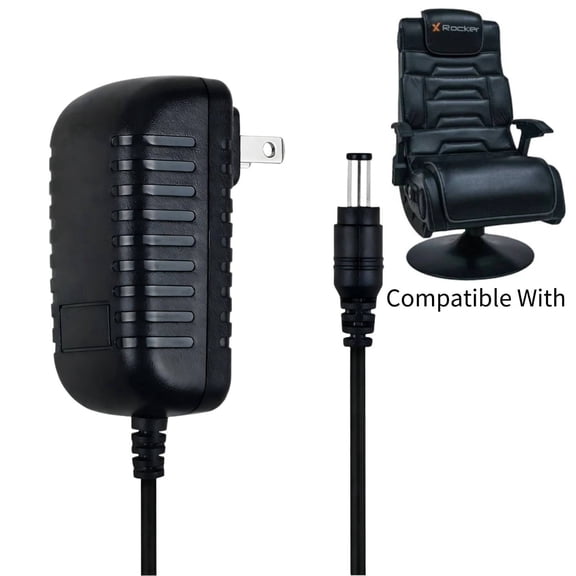 K-MAINS 9V AC/DC Adapter Power Supply Compatible With X Rocker 51231 Gaming Chair Charger Cord