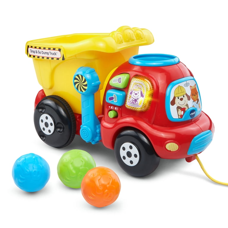 VTech Drop and Go Dump Truck, Interactive Learning Toy photo 1