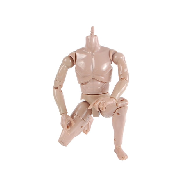 Tholdsy Modelo masculino a escala 1:6, juguetes coleccionables flexibles, accesorios coleccionables, muñecos de plástico realistas para hombres, Juguetes Tholdsy FN010710-00