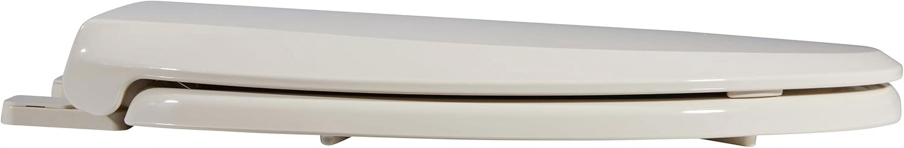 M optimized Toilet Seat 19", Elongated Toilet Seat with Toddler Seat Built in, Potty Training Toilet Seat Elongated for Universal Use, with Slow Close and Magnets