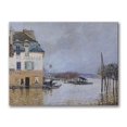 thumbnail image 2 of Trademark Fine Art "The Flood At Port Marly" Canvas Wall Art by Alfred Sisley, 2 of 3