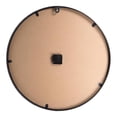 thumbnail image 4 of Kiera Grace Round Mid-Century Metal 23.5" x 23.5" Wall Clock in Black, 4 of 4