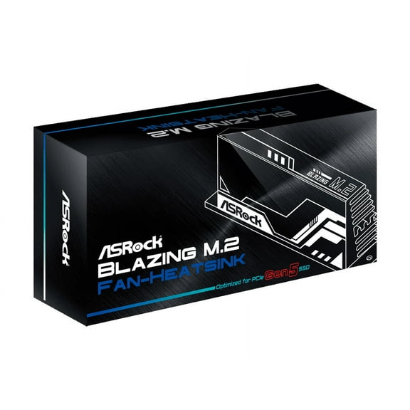 ASRock Blazing M.2 Gen5 Fan-Heatsink TYPE-2