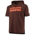 thumbnail image 2 of Men's Mitchell & Ness Brown Cleveland Browns Game Day Hoodie T-Shirt, 2 of 3