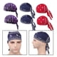 thumbnail image 1 of 6 uds turbante para hombre suave quimio cáncer pérdida de cabello cabeza bufanda sombrero Hugo  Algodón Unisex Durag, 1 of 10