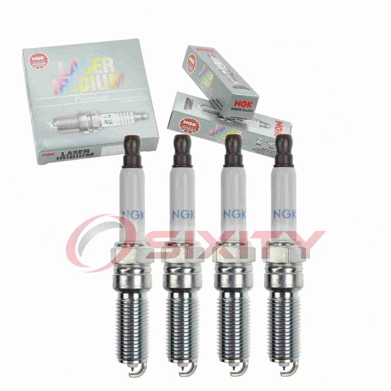 NGK High Performance Laser Iridium Spark Plugs, 4 pc, 91970 for