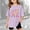 Light Purple, variant on Girls Letter Print Oversized Short Sleeve T-Shirt Casual Crewneck Basic Tee for Toddler Kids and Short Sleeve Shirt for Girls Tees Kids Tshirts Clothes Summer Tops T-Shirt