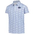 thumbnail image 2 of Youth Garb Royal Florida Gators Tom Allover Print Performance Polo, 2 of 4