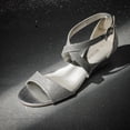 thumbnail image 2 of Sandalia DREAM PAIRS Jones Plata Cuña Baja Tacón 5 cm, 2 of 8