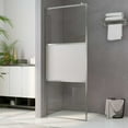 thumbnail image 6 of vidaXL Walk-in Shower Wall with Whole Frosted ESG Glass 39.4"x76.8", 6 of 34