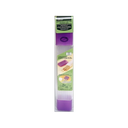 Clover Knitting Needle Case Designer Lime Purple
