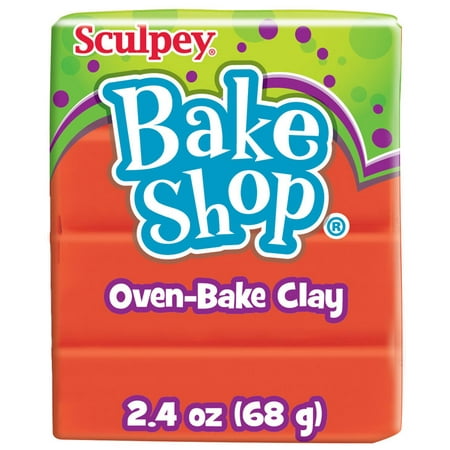 Sculpey 2.4 Oz. Bake Shop Orange Clay
