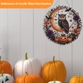 thumbnail image 6 of Halloween Owl Diamond Art Hanging Ornament Kit - DIY Acrylic Diamond Art Painting Wreath Kits Special Shaped Rhinestone Diamond Art Window Pendants Home Garden Wall Hanging Kits Hanging Ornament, 6 of 12