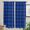 Navy, variant on Buffalo Plaid Kitchen Curtain for Berdoom Living Room Cafe 72 Inch Length, Christmas Blue Black Checkered Farmhouse Grid Tiers Curtains Light Filtering Drapes Window Treatment 2 Panels 52"Wx72"L