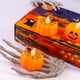 thumbnail image 3 of 12pcsHalloween Spider Candle Lights Pumpkin Ghost Head Ambient Lights Haunted House Party Decorative Ornaments Candles, 3 of 5