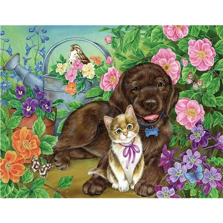 Cobble Hill, Calico and Chocolate 35 Pieces, Jigsaw Puzzle
