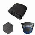 thumbnail image 2 of Trampoline Top Shade Cover, 6ft 10ft 12ft 14ft Outdoor Trampoline Cover, Sun Protection Net, Easy to Install, Sun Shade Cover for Trampolines, UV & Leaves Resistant Trampoline Canopy, 2 of 7