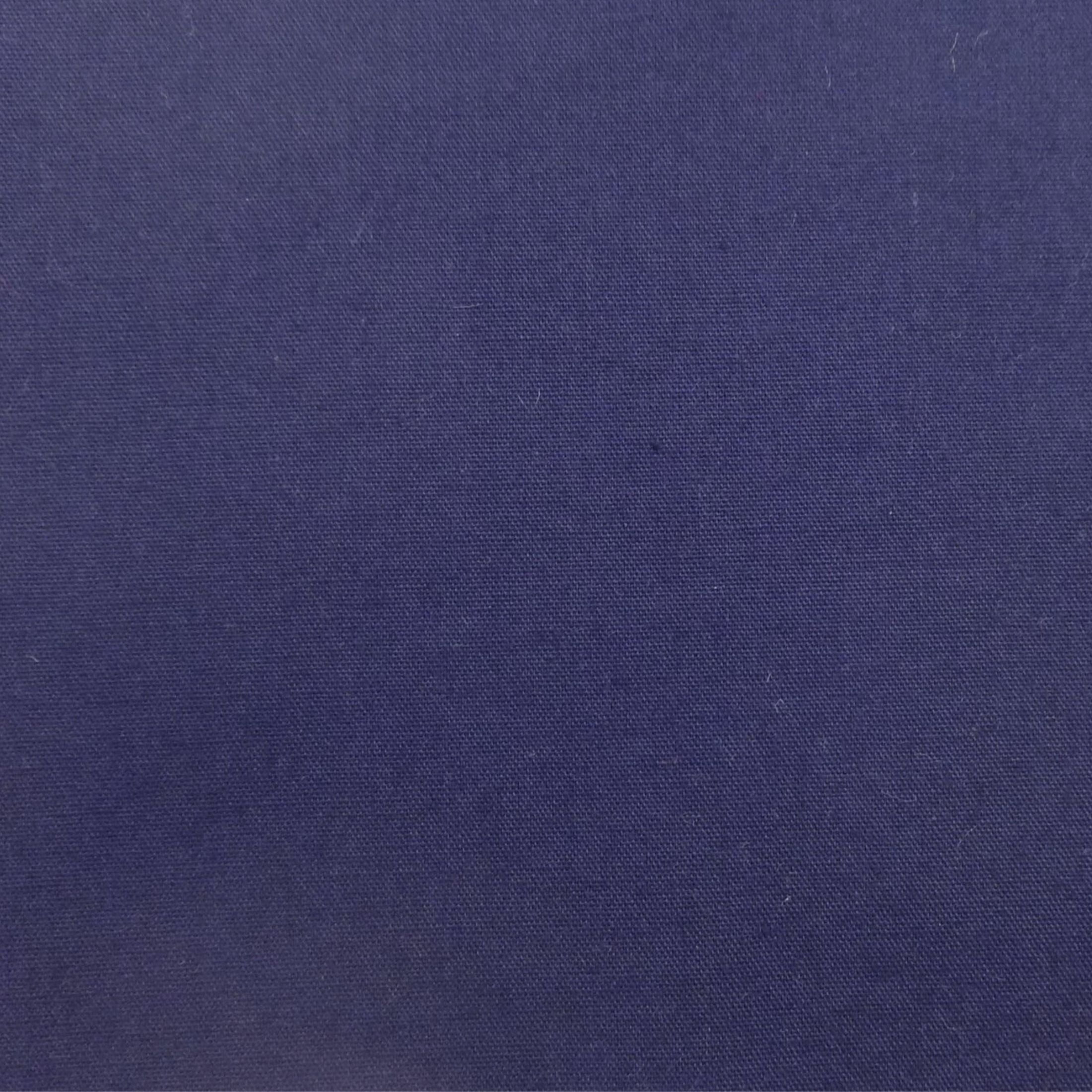 Shason Textile 4 Yard Cut Poly Cotton Fabric, Navy, 44" Wide for Craft & Quilting Projects