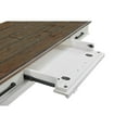 thumbnail image 3 of Intercon Furniture Drake Home Office 60" Wood Writing Desk in White/Oak, 3 of 3