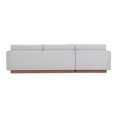 thumbnail image 4 of Moe's Home Collection Vernon Sectional Fabric Gray, 4 of 5