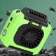 thumbnail image 5 of Pequeños Ventiladores Ventilador portátil con clip para la cintura Ventilador recargable montado en la cintura para viajes (verde hierba) Sywqhk Libre de BPA, 5 of 8