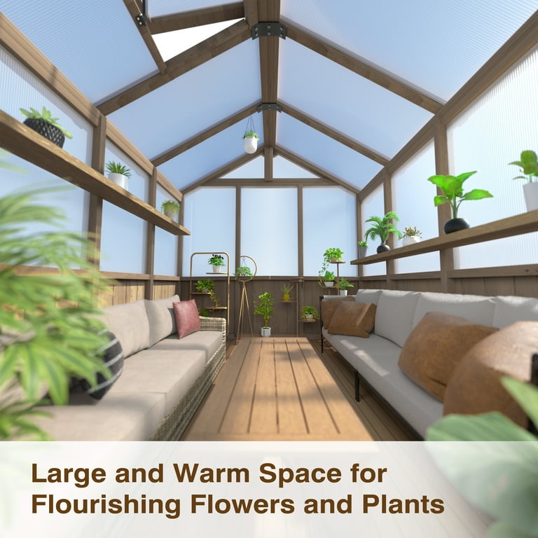 Walmart Black Friday Deals 2025 VEIKOUS 8'x6' Outdoor Cedar Wood