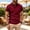 Wine #8, variant on Polo Shirts for Men Short Sleeve Slim Fit Tshirts Performance Wicking Work Golf Shirt