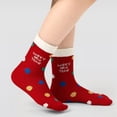 thumbnail image 4 of GDREDA Bas pour Enfants Mi-Mollet Chaussettes de Vacances Bas Festifs Bas de Noël pour Enfants Garçons Filles Famille Bas Rouges, 3-5 Ans, 4 of 4