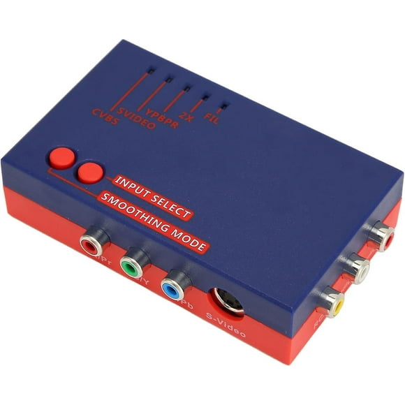 Retroscaler2x Convertisseur d'Interface Multimédia A/v vers Hd, Performance Sonore, Mode Filtre, Compatible avec Vic20, Atari2600, Msx, N64, Sfc, Superfamicom