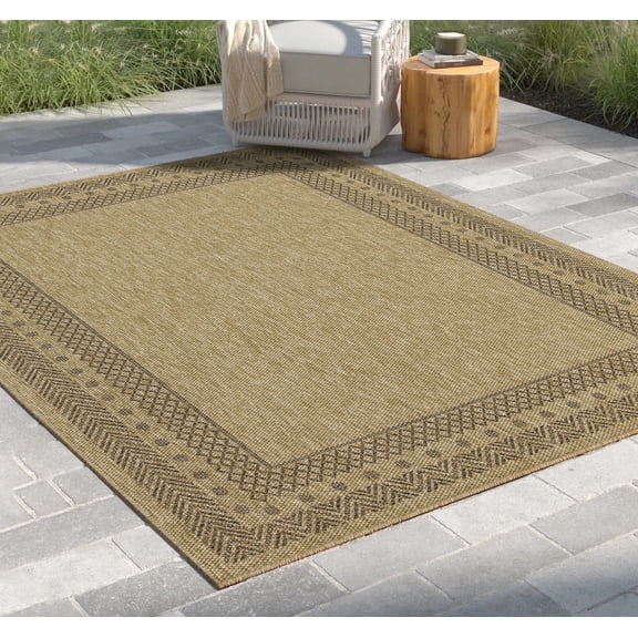 5ft 3in x 7ft 3in Farmhouse Indoor/Outdoor Area Rug,Bedroom Garden Patio Carpet